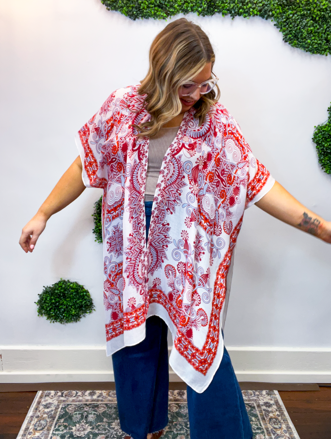 Pretty in Paisley Kimono