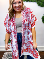 Pretty in Paisley Kimono