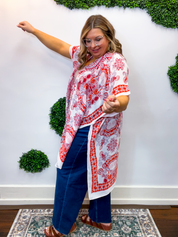 Pretty in Paisley Kimono