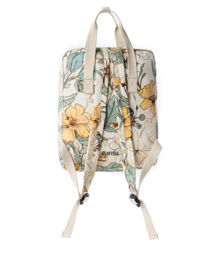 Myra | Pine Meadow Cotton & Leather Crossbody Bag in Ivory *FINAL SALE*