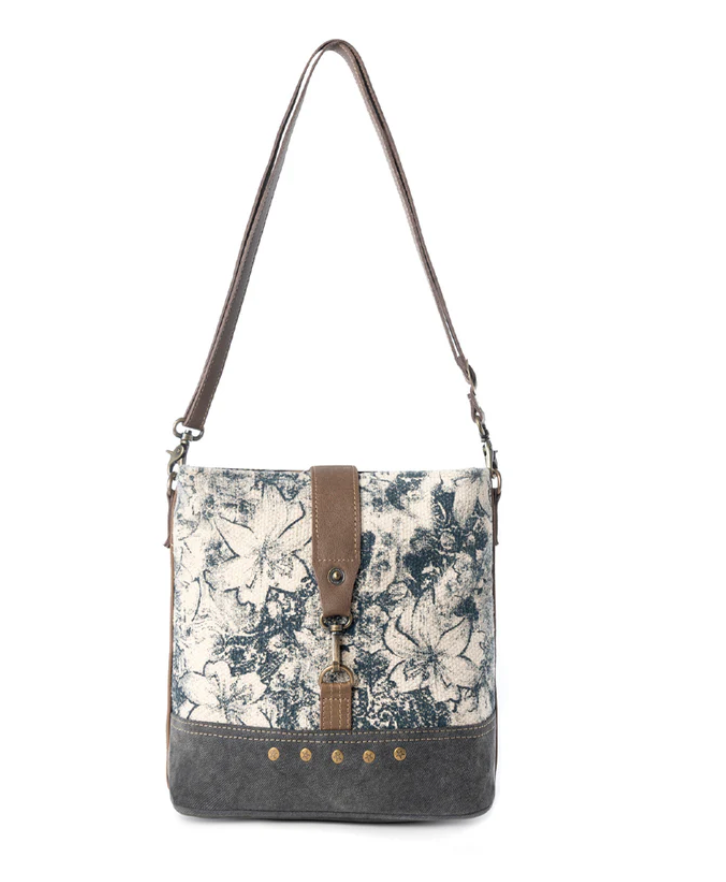 Myra | Frostbloom Vintage Shoulder Bag in Teal *FINAL SALE*