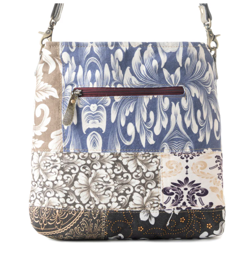 Myra | Mossbloom Upcycled Canvas Bag  in Olive *FINAL SALE*