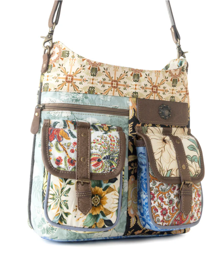 Myra | Le Fleur Bel Cowgirl Shoulder Bag in Yellow Floral *FINAL SALE*
