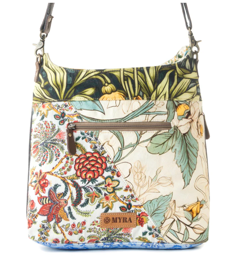 Myra | Le Fleur Bel Cowgirl Shoulder Bag in Yellow Floral *FINAL SALE*