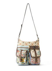 Myra | Le Fleur Bel Cowgirl Shoulder Bag in Yellow Floral *FINAL SALE*