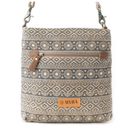 Myra | Tribal Pony Western Crossbody Bag in Olive *FINAL SALE*