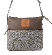 Myra | Wildprint Trail Vintage Crossbody Bag in Olive *FINAL SALE*