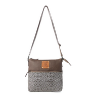 Myra | Wildprint Trail Vintage Crossbody Bag in Olive *FINAL SALE*