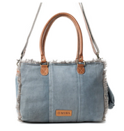 Myra | Coastal Steel Upcycled Tote in Denim *FINAL SALE*