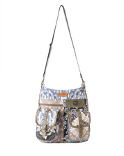 Myra | Le Fleur Bel Cowgirl Shoulder Bag in Blue Floral *FINAL SALE*