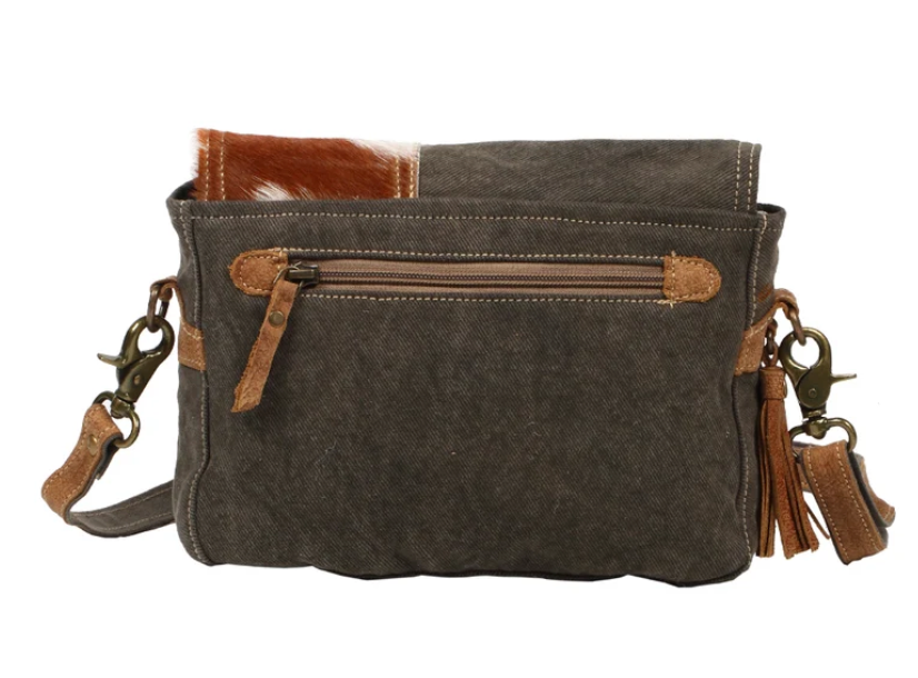 Myra | Vintage Stamp Messenger Bag *FINAL SALE*