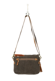 Myra | Vintage Stamp Messenger Bag *FINAL SALE*