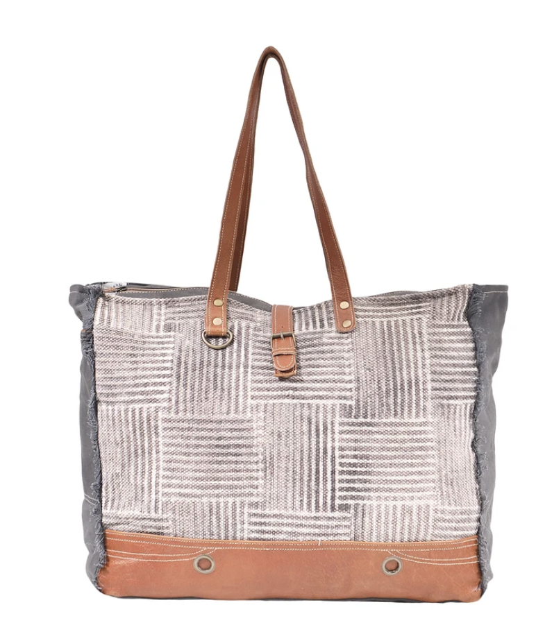 Myra | Puzzled Weekender Bag  *FINAL SALE*