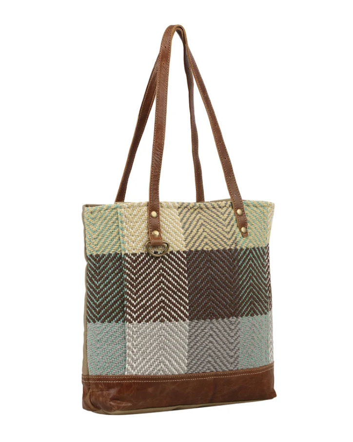 Myra | Blocks Blend Tote Bag *FINAL SALE*