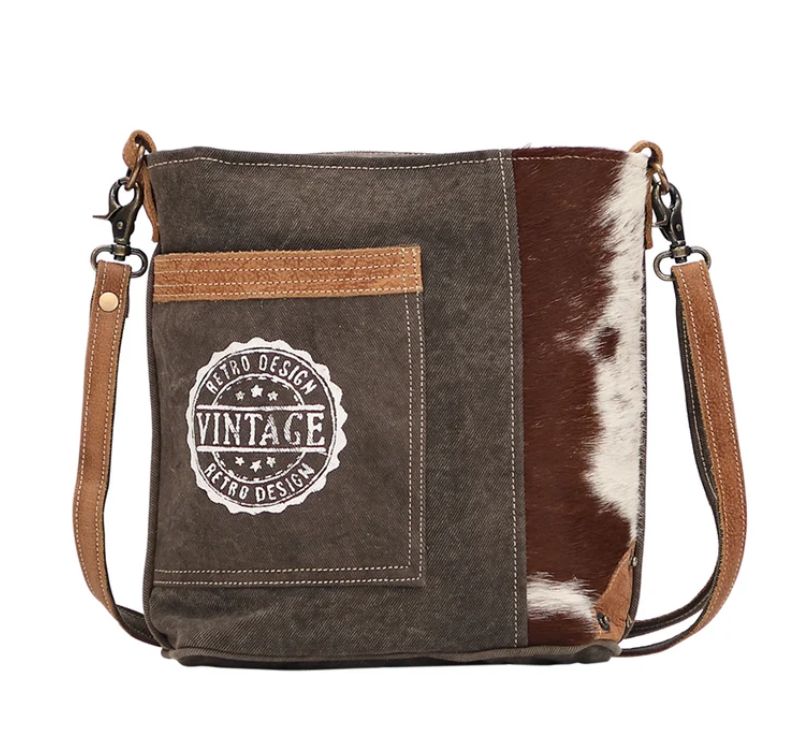 Myra | Vintage Stamp Shoulder Bag *FINAL SALE*