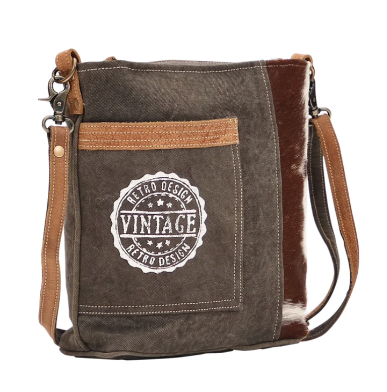 Myra | Vintage Stamp Shoulder Bag *FINAL SALE*