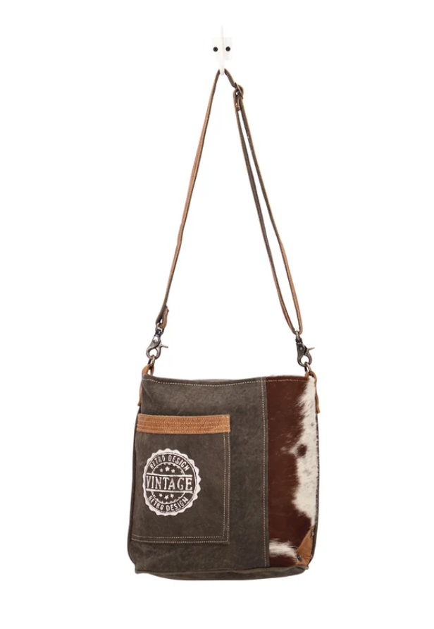 Myra | Vintage Stamp Shoulder Bag *FINAL SALE*