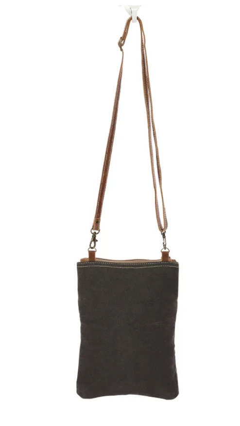 Myra | Leaf Pattern Small & Crossbody Bag *FINAL SALE*