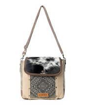 Myra | Sandstone Pony Shoulder Bag  in Khaki *FINAL SALE*