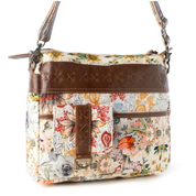 Myra | Posy Mesa Bag in Beige *FINAL SALE*