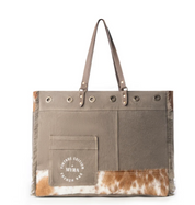 Myra | Ranger Hide Weekender Bag in Olive  *FINAL SALE*