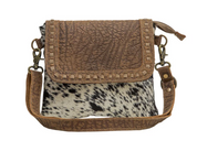 Myra | Manchester Canvas And Hairon Bag *FINAL SALE*