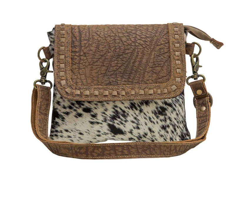 Myra | Manchester Canvas And Hairon Bag *FINAL SALE*