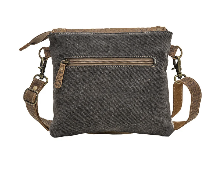 Myra | Manchester Canvas And Hairon Bag *FINAL SALE*