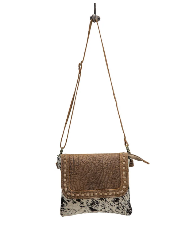 Myra | Manchester Canvas And Hairon Bag *FINAL SALE*
