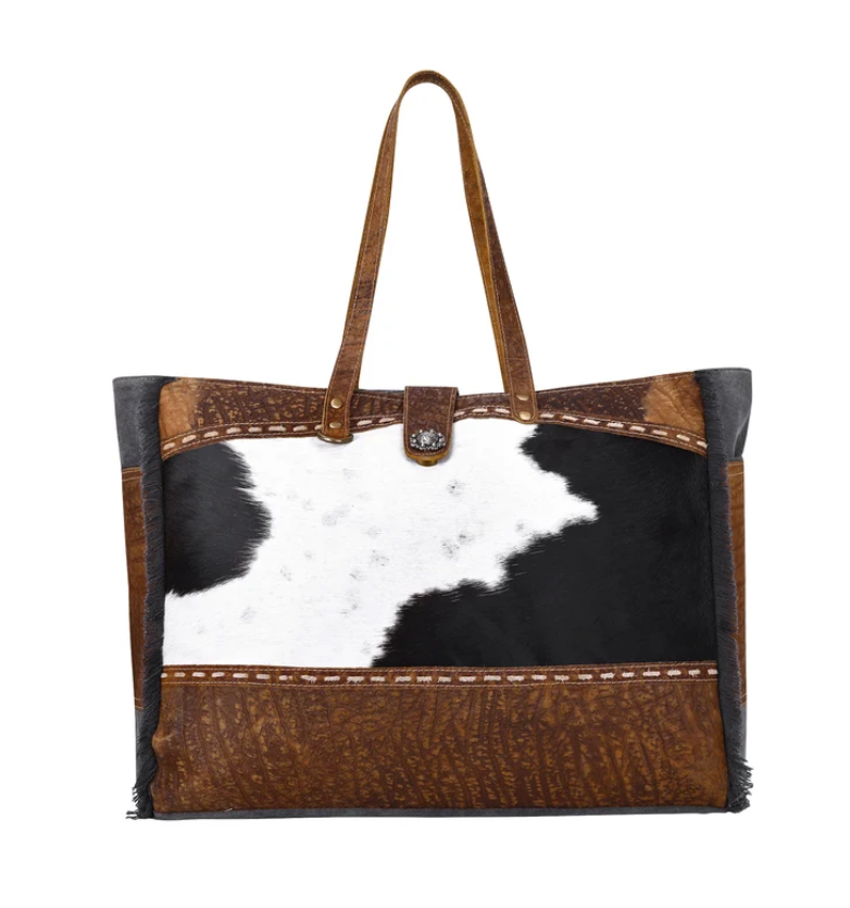 Myra | Asher Canvas And Hairon Bag *FINAL SALE*
