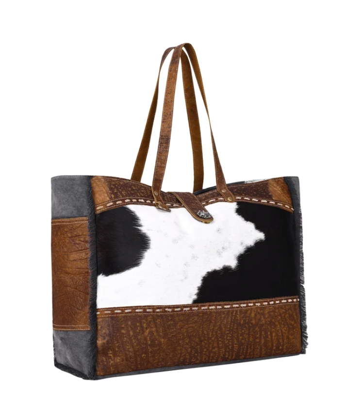 Myra | Asher Canvas And Hairon Bag *FINAL SALE*