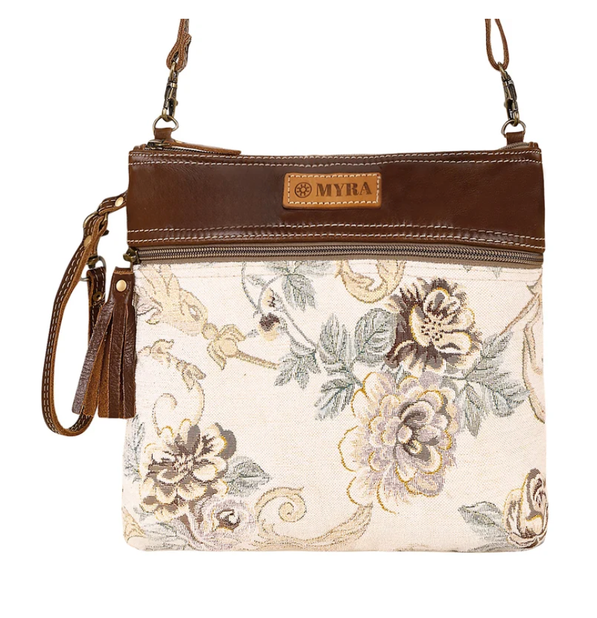 Myra | Contentment Small Crossbody Bag in Cream *FINAL SALE*