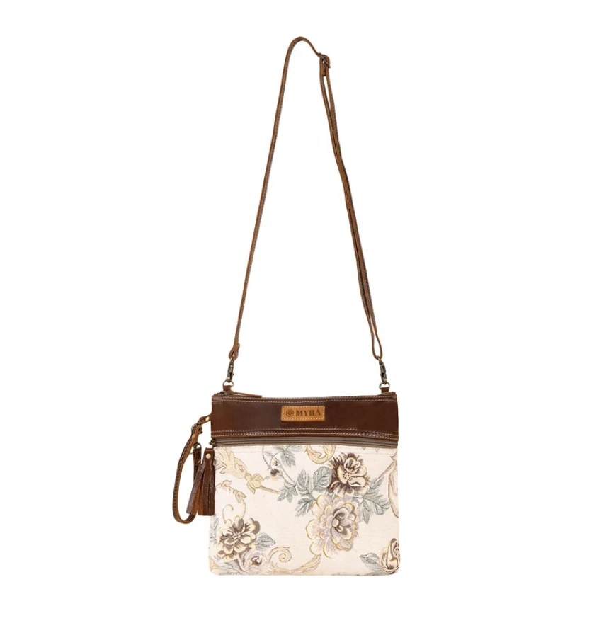 Myra | Contentment Small Crossbody Bag in Cream *FINAL SALE*