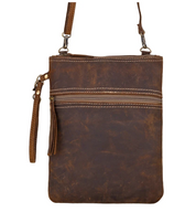 Myra | Bursage Crossbody Bag in Brown *FINAL SALE*