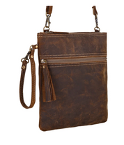 Myra | Bursage Crossbody Bag in Brown *FINAL SALE*