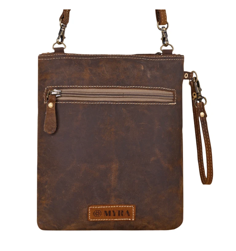 Myra | Bursage Crossbody Bag in Brown *FINAL SALE*