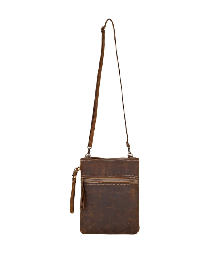 Myra | Bursage Crossbody Bag in Brown *FINAL SALE*