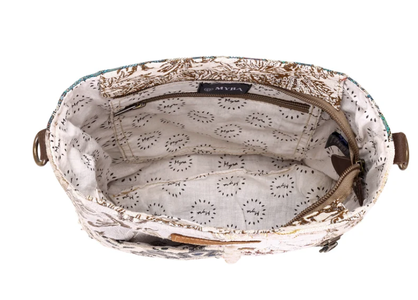 Myra | Ricegrass Shoulder Bag in Cream *FINAL SALE*