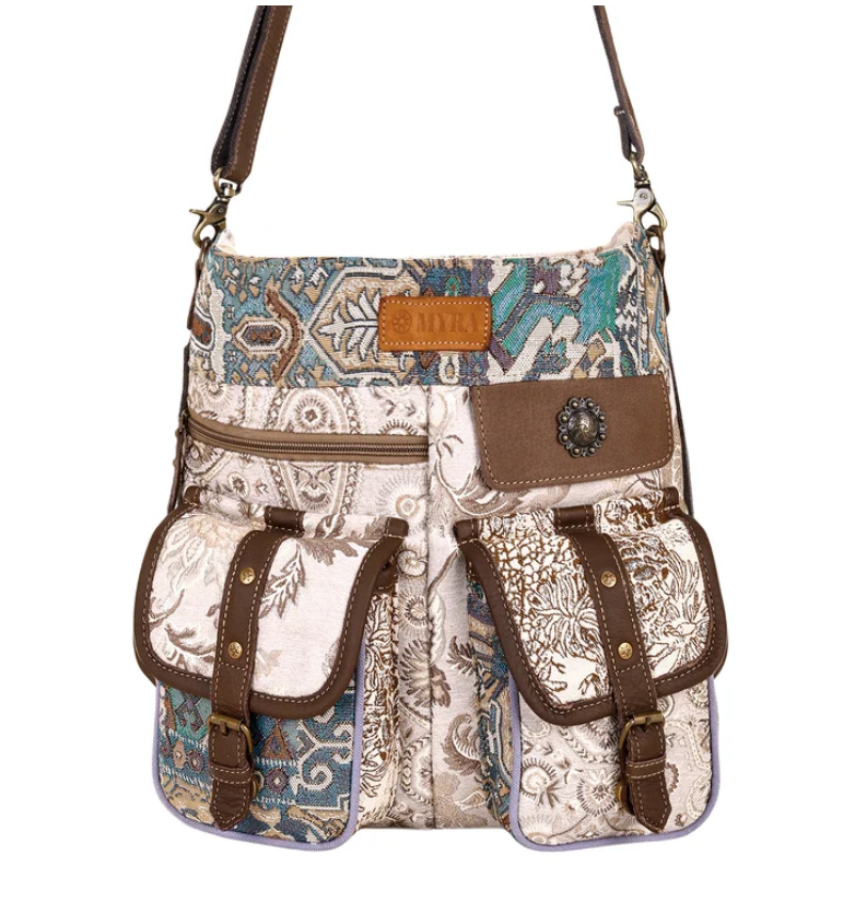 Myra | Le Fleur Bel Cowgirl Shoulder Bag in Cream *FINAL SALE*