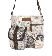 Myra | Mossbloom Upcycled Canvas Bag in Cream*FINAL SALE*