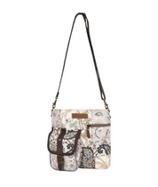 Myra | Mossbloom Upcycled Canvas Bag in Cream*FINAL SALE*