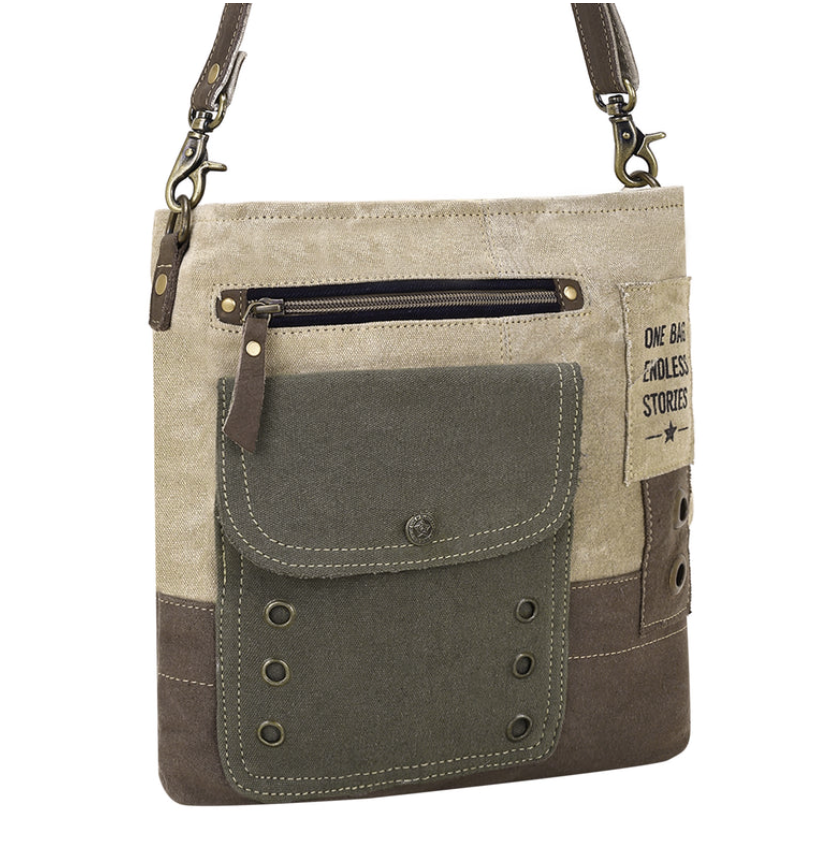 Myra | Bricklebush Shoulder Bag in Olive  *FINAL SALE*