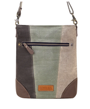 Myra | Cenizo Upcycled Canvas Bag in Olive *FINAL SALE*