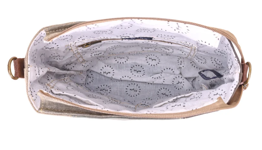 Myra | Cenizo Upcycled Canvas Bag in Olive *FINAL SALE*