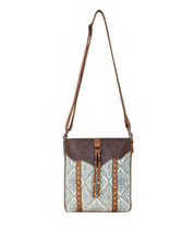 Myra | Bitterbrush Upcycled Canvas Bag  in Blue *FINAL SALE*