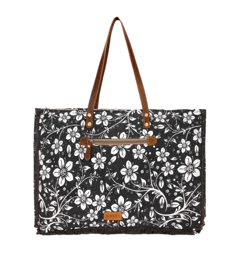 Myra | Chalky Weekender Bag in Charcoal *FINAL SALE*
