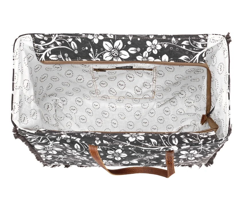 Myra | Chalky Weekender Bag in Charcoal *FINAL SALE*