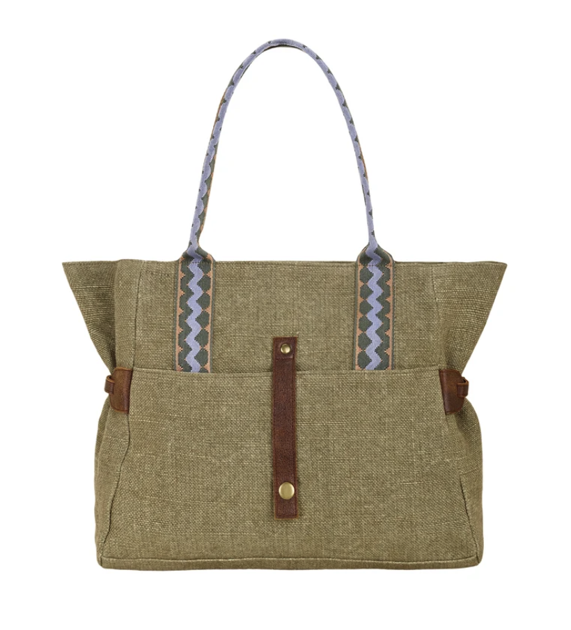 Myra | Cedar Draw Tote Bag in Olive *FINAL SALE*