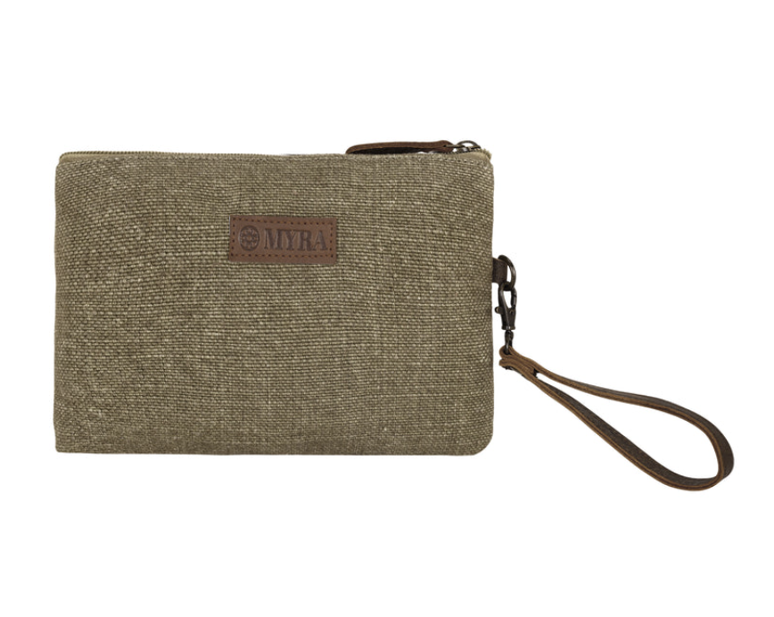 Myra | Barnlot Wristlet in Olive *FINAL SALE*