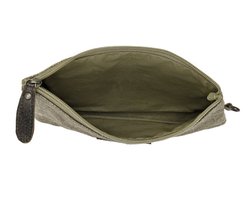 Myra | Barnlot Wristlet in Olive *FINAL SALE*